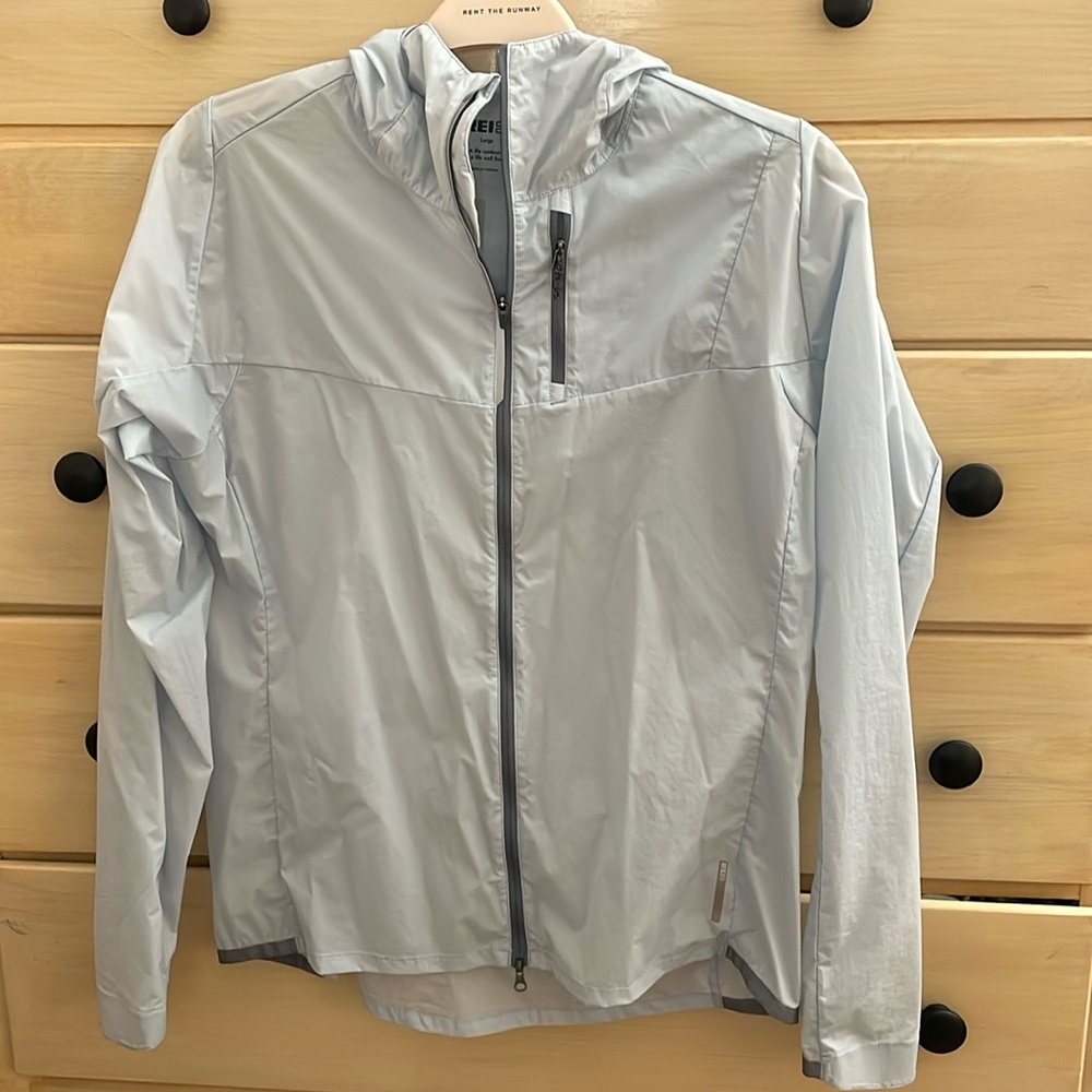 REI rain jacket